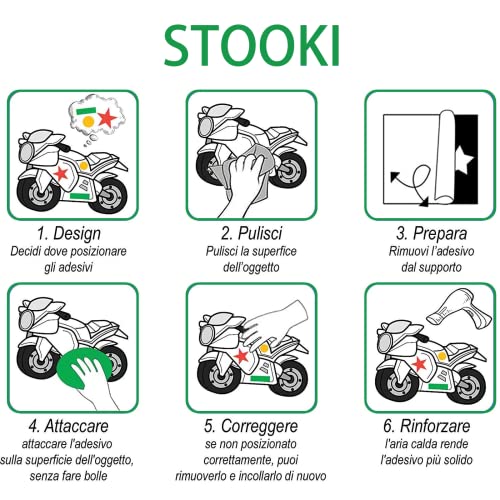 3 Fotos Pegatinas Moto Pegatinas Motocross de Kit de Motocicleta Pegatinas para Cascos de Moto de Casco Son Adecuadas para Motocicletas, Vehículos Eléctricos