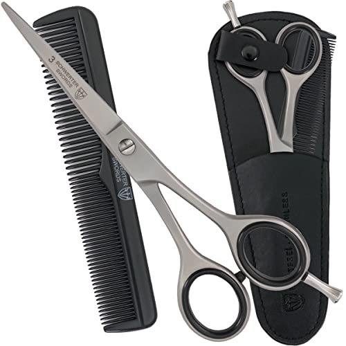 3 Swords Germany - Tijera de peluquería profesional inoxidable para el cabello - Made by 3 Swords Germany (7575)