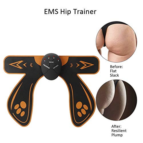 3 tipos de estimulador de músculos de glúteos, entrenador de cadera, entrenador de cadera EMS masajeador de levantamiento de glúteos(F3)