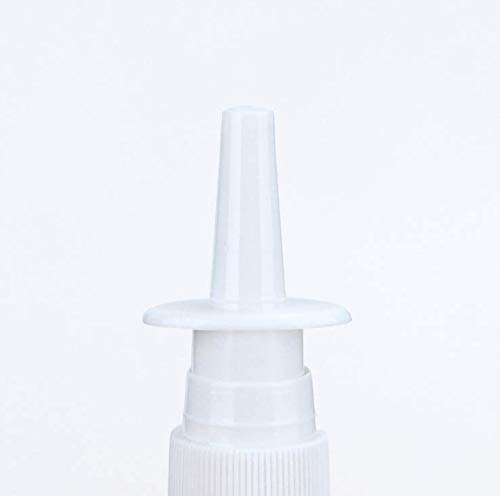 6 unids 30 ml/1 oz vacío Recargable ámbar Vidrio Nasal rociadores Frasco Botella Tarro Snoot Bomba de Almacenamiento de Spray Limpio envase Muestra atomizadores para cosméticos