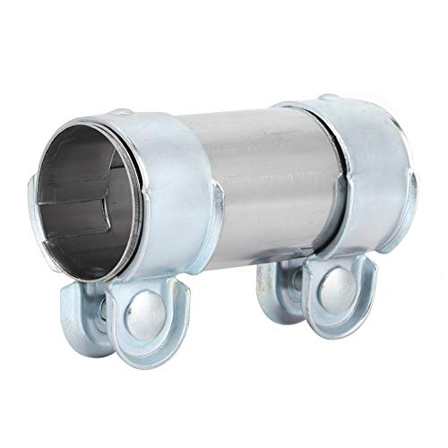 Abrazaderas de escape KIMISS de 45 x 125 mm, conector de abrazadera de tubo de escape de hierro, ajuste de repuesto para Agila/Corsa, 173605 Popular