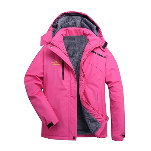 Abrigo de talla corta para mujer, chaqueta de esquí de montaña para hombre y mujer, chaqueta impermeable a prueba de viento para hombre, abrigo de nieve, chaqueta de punto con purpurina para mujer,