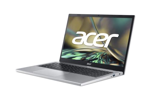 Acer Aspire 3 A315-24P-R4RA - Ordenador Portátil 15.6” Full HD IPS LCD (AMD Ryzen 5 7520U, 8GB RAM, 512GB SSD, AMD Radeon Graphics, Windows 11 Home) PC Portátil Color Plata - Teclado QWERTY Español