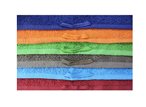 Acomoda Textil - Paños de Cocina 100% Algodón, Toallas de Rizo 50x50 cm, Trapos Absorbentes, Suaves y Resistentes 500 gr/m². (Lisos, 6)