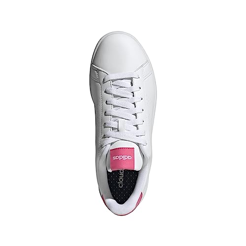 adidas Advantage Shoes, Zapatillas Mujer, Ftwr White Ftwr White Ftwr White, 38 2/3 EU