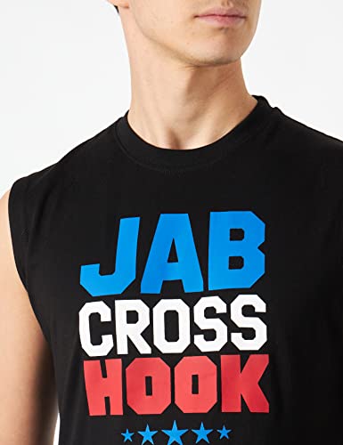 adidas Boxing JCH Sleeveless T-Shirt, Blackwhite, L Unisex