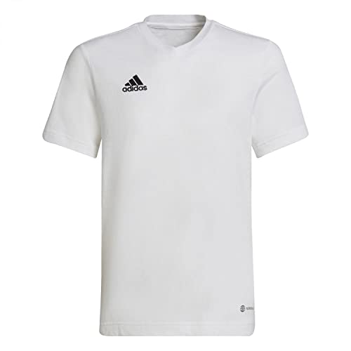 adidas Entrada 22 T-shirt T-Shirt, White, 152 Unisex niños