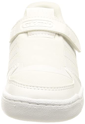 adidas Forum 360 I, Zapatillas de Gimnasio Unisex niños, Color Blanco, 25 EU