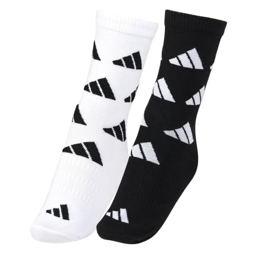 adidas HT3462 CRW LOGOLOVE 2P Socks Unisex white/black S