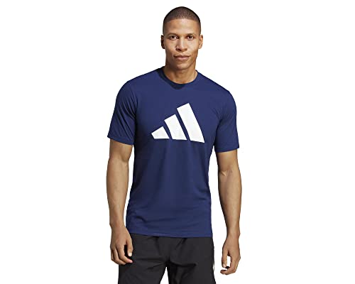 ADIDAS IB8275 TR-ES FR LOGO T T-shirt Hombre dark blue/white Tamaño XL