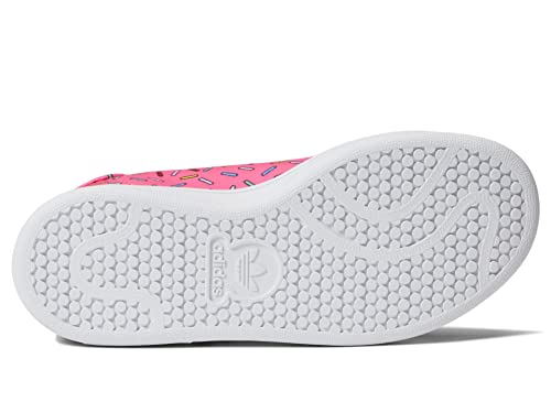 adidas Originals Stan Smith Sneaker, Semi Solar Pink/White/Semi Solar Pink, 13 US Unisex Little Kid