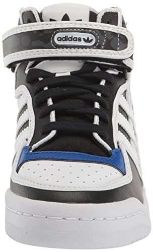 adidas Originals Women's Forum Mid Sneaker, Bold Blue/White/Core Black, 8
