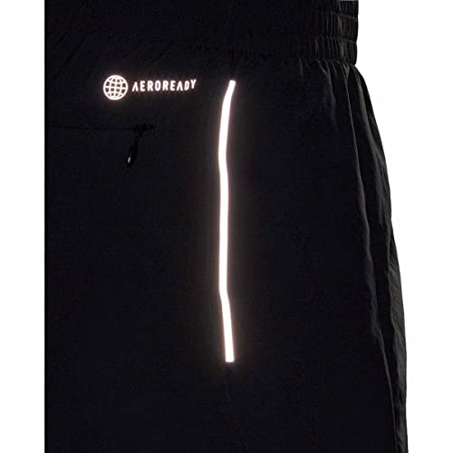 adidas OTR Split Short Shorts, Black/Reflective Silver, L Men's