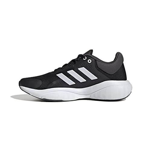 adidas Response Shoes, Zapatillas de Running Mujer, Core Black/FTWR White/Grey Six, 39 1/3 EU