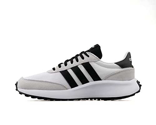 adidas Run 70s Lifestyle Running Shoes, Zapatillas Hombre, Ftwr White Core Black Dash Grey, 40 2/3 EU
