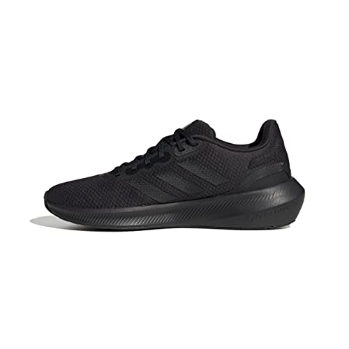 adidas Runfalcon 3.0 Shoes, Zapatillas Hombre, Core Black/Core Black/Carbon, 44 EU