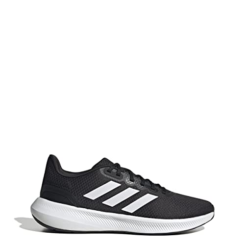 adidas Runfalcon 3.0 Shoes, Zapatillas Hombre, Core Black/FTWR White/Core Black, 42 EU