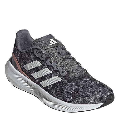 adidas Runfalcon 3.0 Shoes, Zapatillas Mujer, Carbon/FTWR White/Core Black, 42 EU