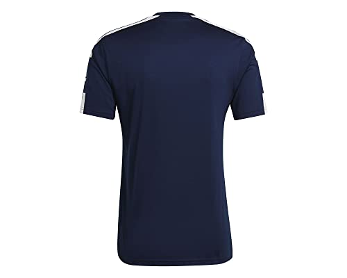adidas Squadra 21 Jersey Camiseta de mangas corta, Team Navy Blue/White, L Hombre