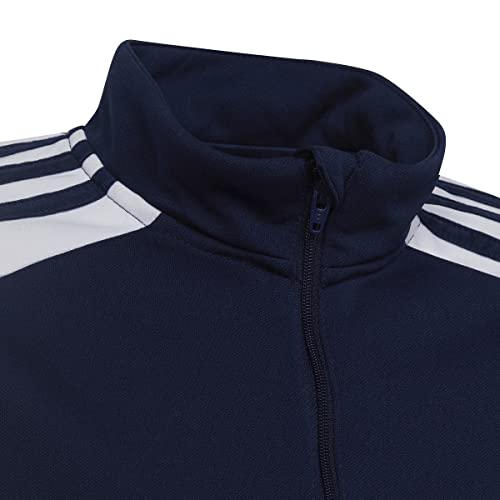 adidas Squadra 21 Training Top Sweatshirt, Unisex niños, Team Navy Blue/White, 164