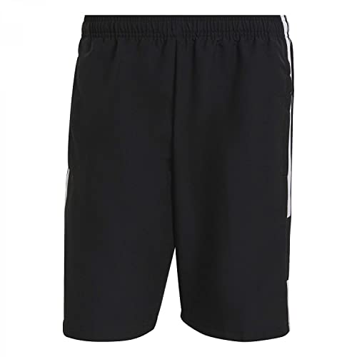 adidas Squadra 21 Woven Shorts, Hombre, Black/White, L