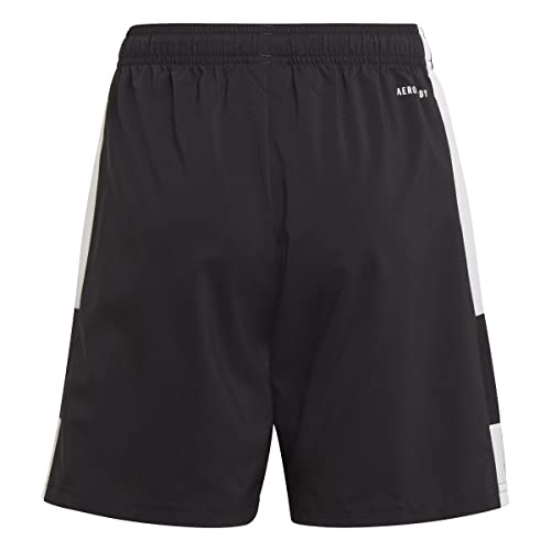 adidas Squadra 21 Woven Shorts, Unisex niños, Black/White, 164