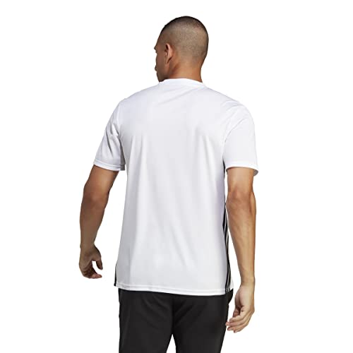 adidas TABELA 23 JSY T-Shirt, Men's, White/Black, XL