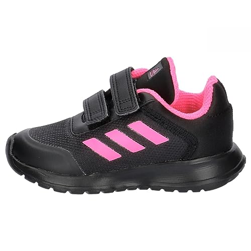 adidas Tensaur Run 2 0, Zapatillas Unisex niños, Core Black Lucid Pink Core Black, 34 EU