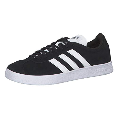 adidas Vl Court 2.0 Shoes, Zapatillas Hombre, Core Black Ftwr White Ftwr White, 42 EU