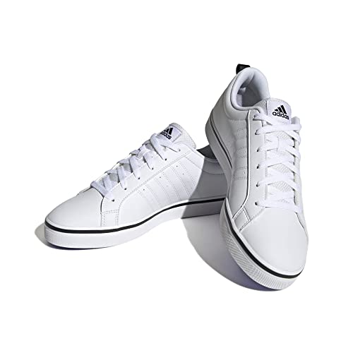adidas VS Pace 2.0 Shoes, Zapatillas Hombre, FTWR White/Core Black/FTWR White, 42 EU