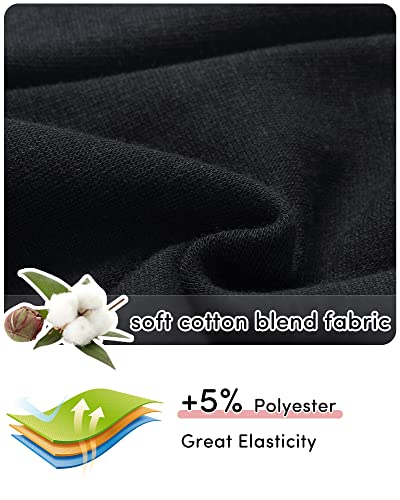Adorel Leggins Térmicos Pantalón Forros Algodón para Niñas Pack de 2 Negro Clásico & Gris Obscuro 5-6 Años (Tamaño del Fabricante 120)