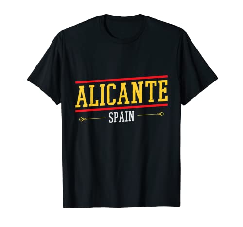 Alicante España - Alicante Recuerdos de Alicante Camiseta