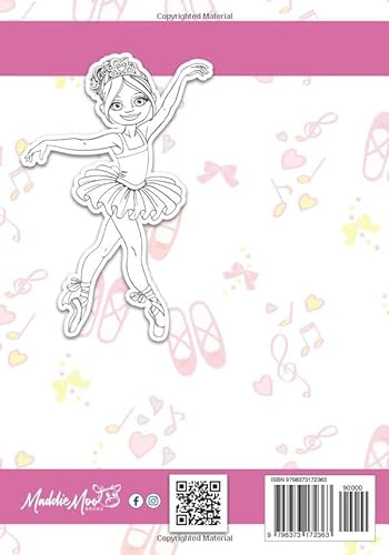 Alice The Ballerina, Ballet Colouring Book, Colouring, Word Search, Crossword, Word Scrabble: A Beautiful Activity Book For Kids aged 5+ Who Love Ballet