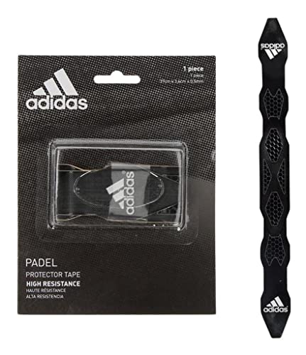 All for Padel Antishock Protection Tape Protector Anti Shock, Adultos Unisex, Black, Talla Única