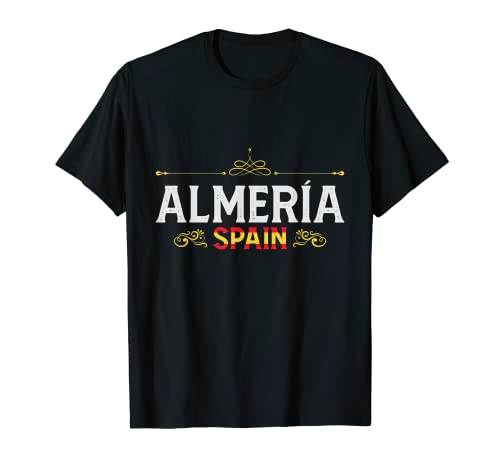 Almería España - Almería Recuerdos de Almería Camiseta