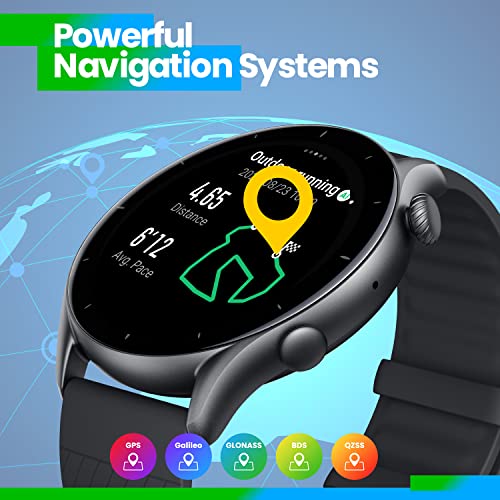 Amazfit GTR 3 Smartwatch Pantalla AMOLED de 1.39" Reloj Inteligente Fitness GPS 150 +modos deportivos 21 días de duración de la batería Monitoreo de salud Alexa integrado Zepp OS Sistema 5 ATM