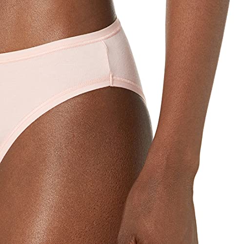 Amazon Essentials Braguita de bikini de algodón (disponible en tallas grandes) Mujer, Pack de 6, Estallido de Colores Bonitos, 42