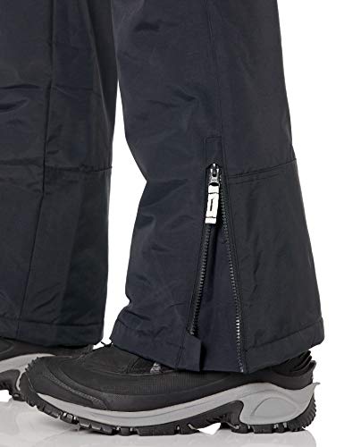 Amazon Essentials Pantalón para la Nieve Aislante y Resistente al Agua Hombre, Negro, M