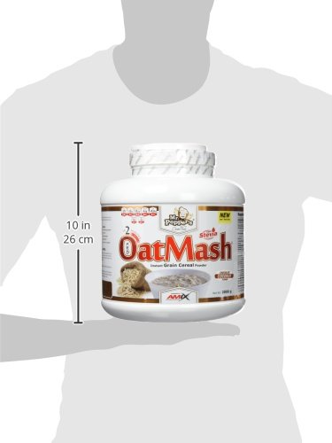 AMIX - OatMash en Formato de 2 kilos - Gran Aporte Nutritivo y Saciante - Mejora el Rendimiento Deportivo - Sabor a Coco-Chocolate