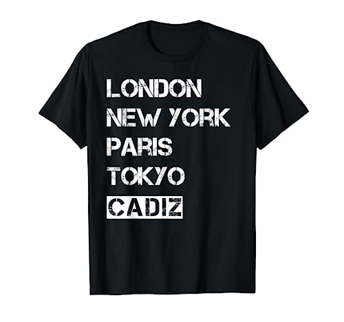 Amo mi ciudad Cádiz - mi hogar Camiseta