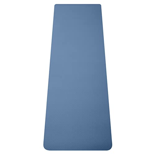 AOOF 6 mm de grosor para yoga, esterilla de fitness, azul oscuro
