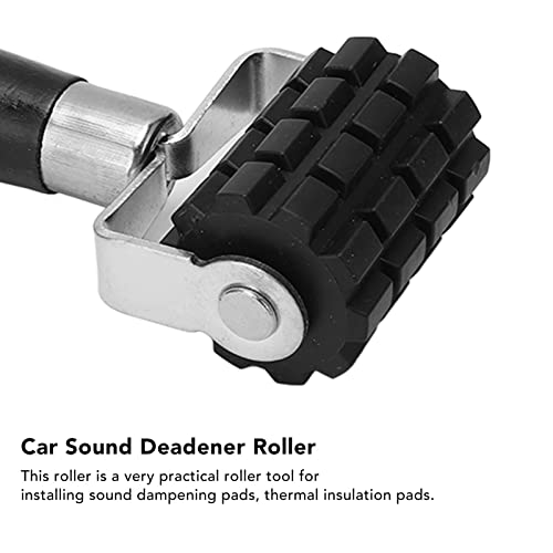 Aplicación de amortiguador de sonido para vehículos de automóviles Rodillo de rueda rodante Papel tapiz Aplicación de rodillo de presión plana Rodillo de rueda rodante Herramienta(L)