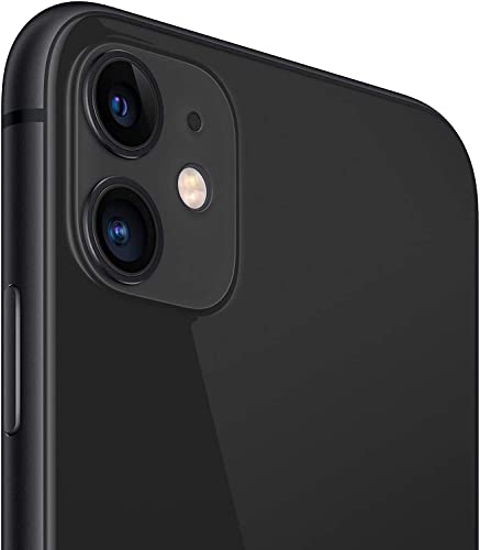 Apple iPhone 11, 64GB, Negro (Reacondicionado)