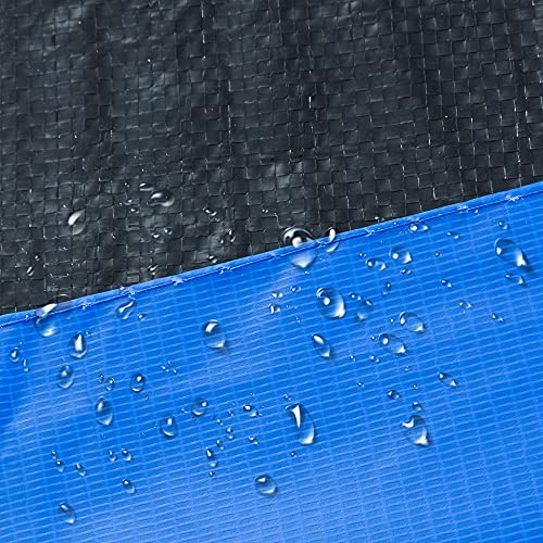 Arebos Cubierta para Borde de Cama elástica | 244 cm | 100% Resistente a los Rayos UV | Protección de Bordes Resistente a los Desgarros | Colorido