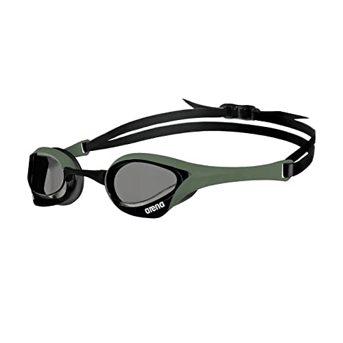 ARENA Cobra Ultra Swipe, Gafas De Natación Unisex Adulto, SMOKE-ARMY-BLACK, Talla Única