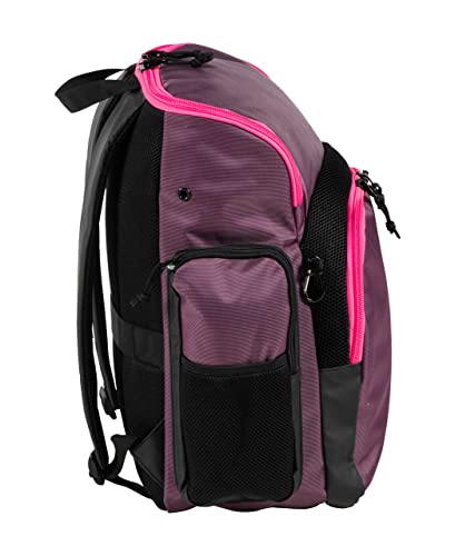 ARENA Spiky III Backpack 35 Mochila, Unisex-Adulto, Plum-Neon Pink, Talla única