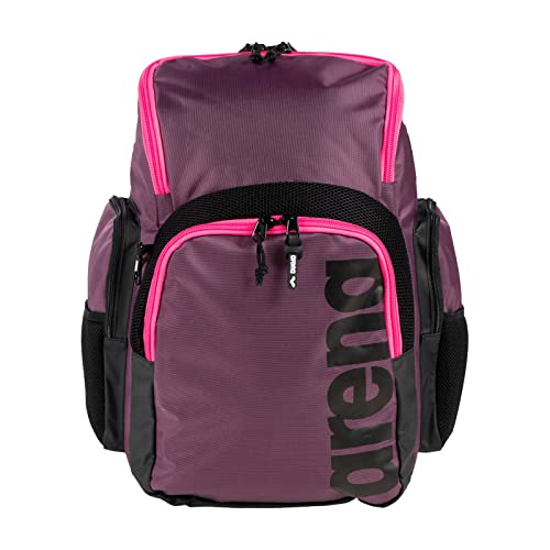 ARENA Spiky III Backpack 35 Mochila, Unisex-Adulto, Plum-Neon Pink, Talla única