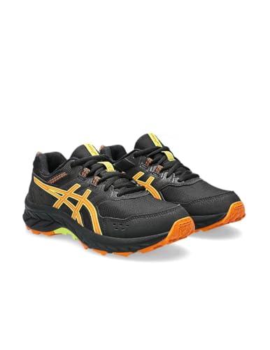 Asics Gel-Venture 9 GS, Running Shoe, Black/Bright Orange, 37.5 EU