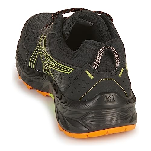 Asics Gel-Venture 9, Running Shoe Hombre, Black/Neon Lime, 47 EU