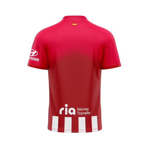ATLETICO DE MADRID Camiseta Primera equipación Temporada 2023-2024 réplica Oficial - Tallas Adulto (S)